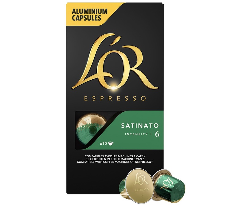  Lor Cafe Espresso Satinato N6 X10 Caps